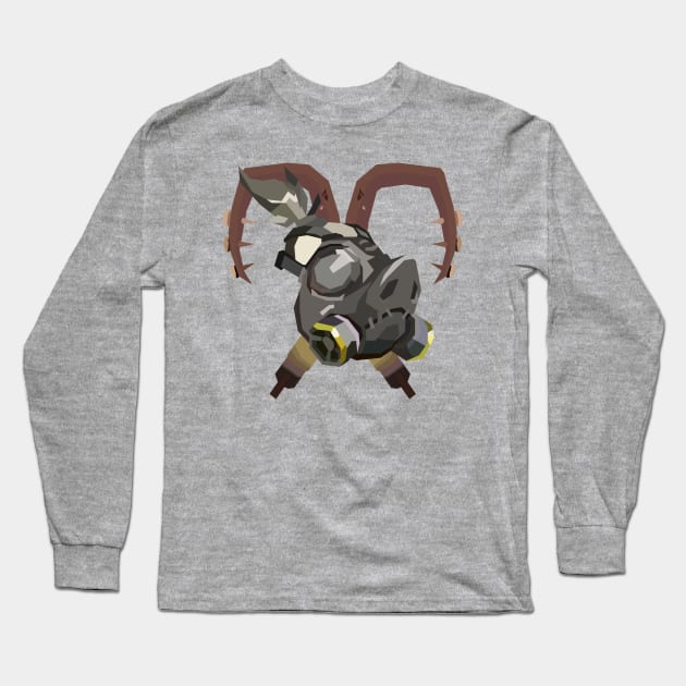 Roadhog's Fire Power Long Sleeve T-Shirt by No_One